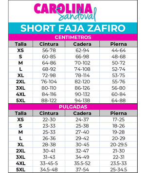 Short Faja Zafiro